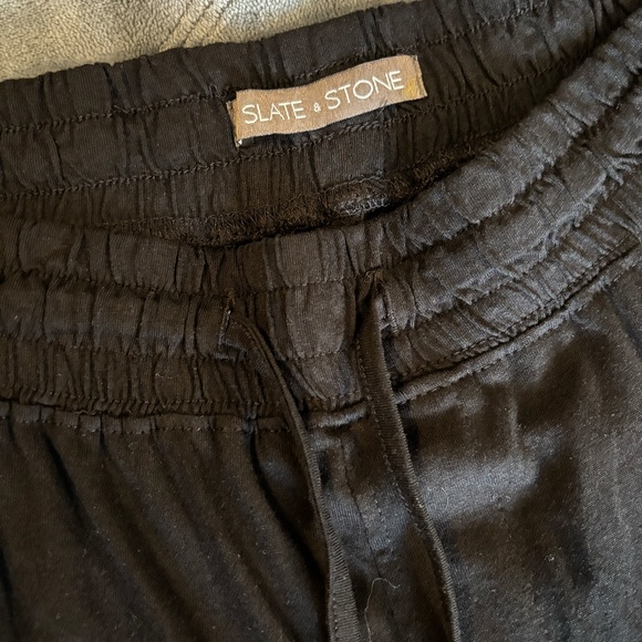 Slate & Stone Joggers for Men, Men’s Cotton Terry Jogger Black - Size M, NWOT - Picture 3 of 6